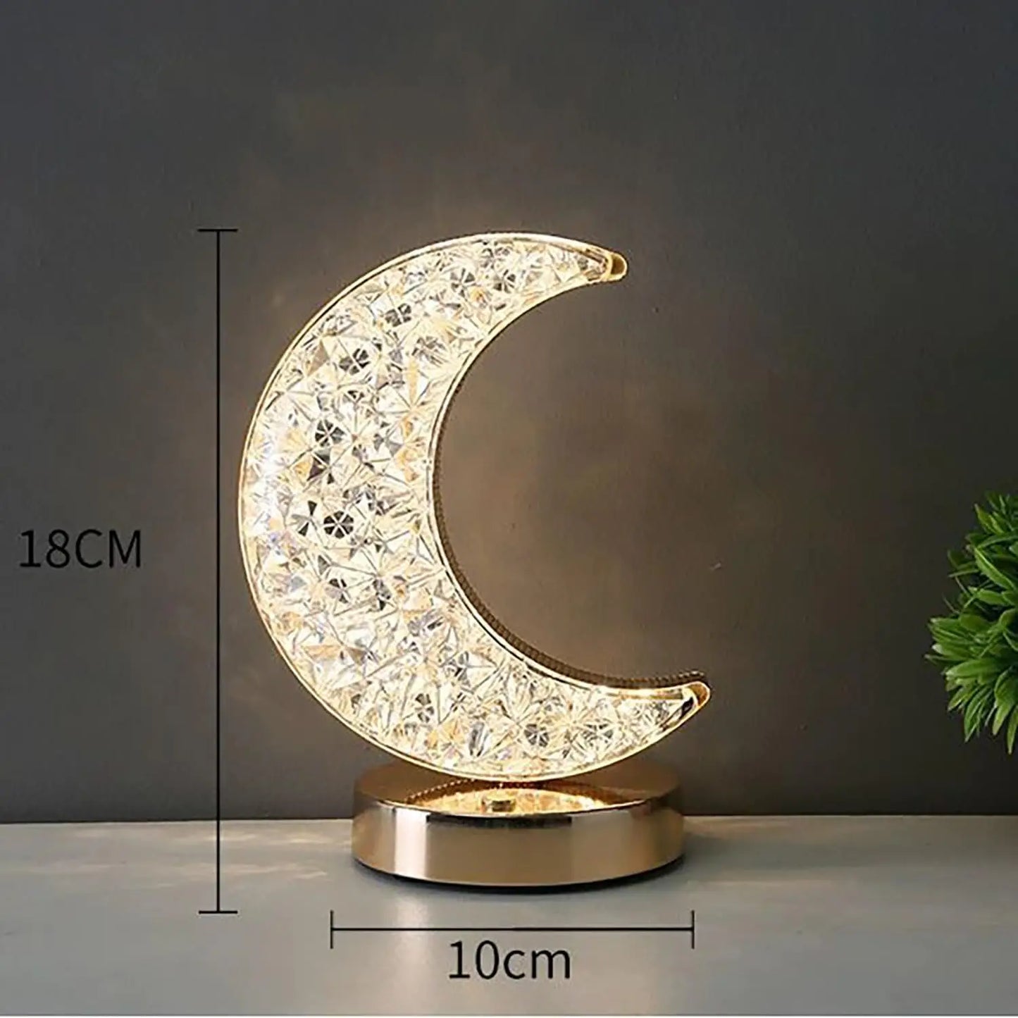 Bedroom 3-Color Touch Control Dimming Night Light Girls Room Home Decor Bedside LED Ambient Table Moon Stars Atmosphere Lamp Hot